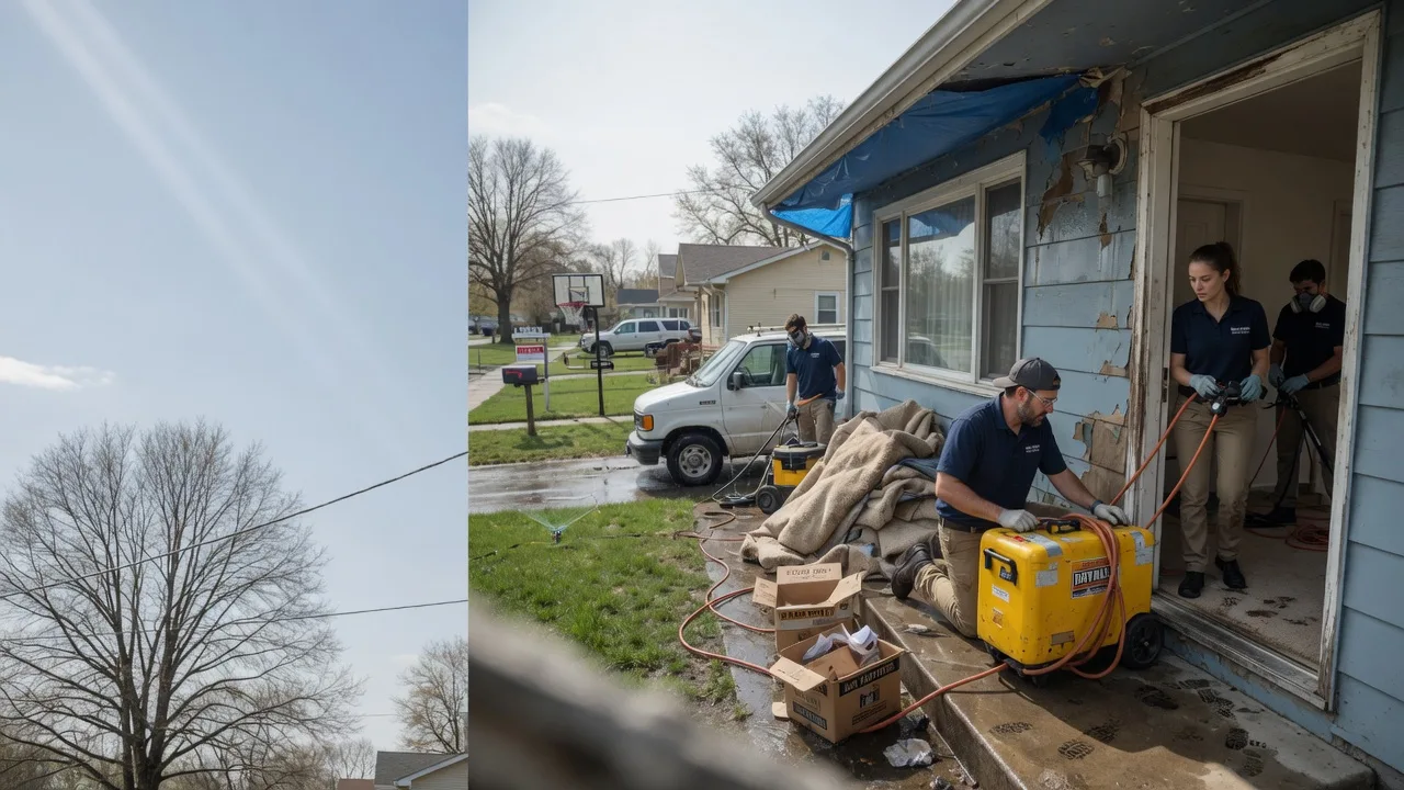 Basement Flood Cleanup in Bismarck, AR near me